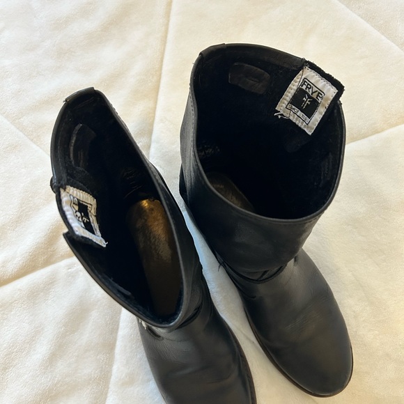 Frye Short Leather Boots - Picture 3 of 5
